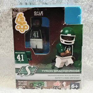 3/$45 Sealed 2013 CFL Tyron Breckenride G1LE Series 2 mini Figure by OYO Sports!